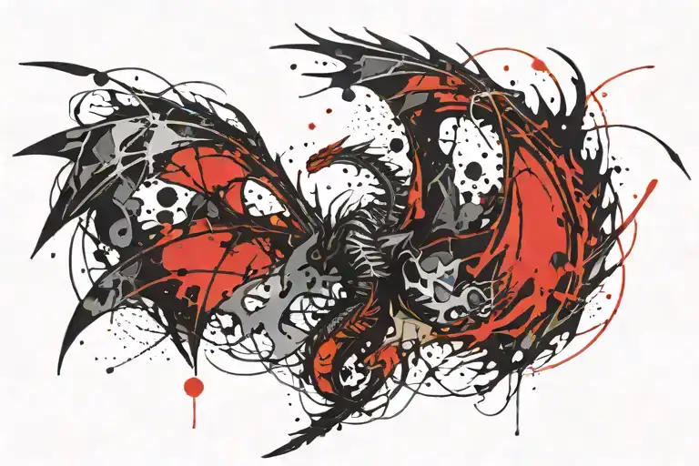 Dragon Wings Spread