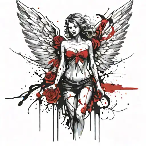 Feminine Broken Angel
