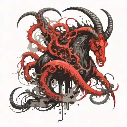 Capricorn With Tentacles