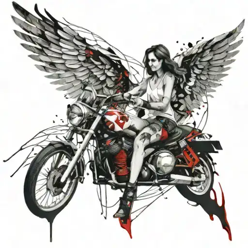 Feminine Broken Angel