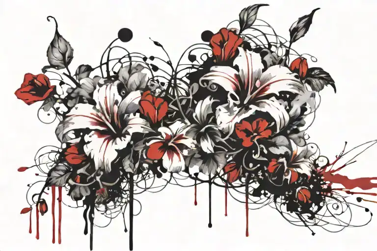 Bloody Morning Glory Vine