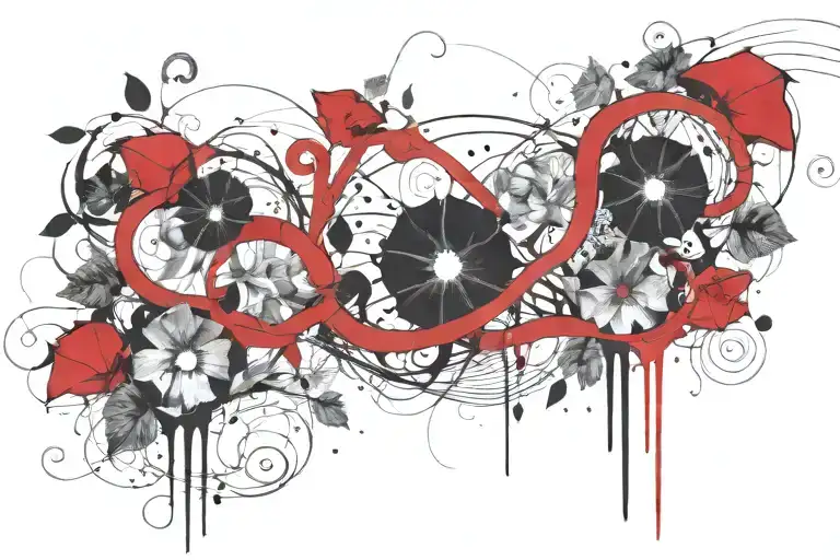 Bloody Morning Glory Vine