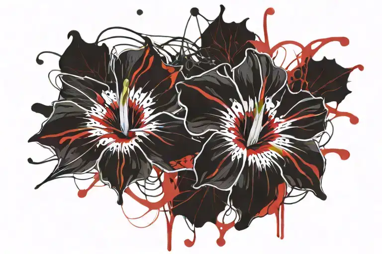 Bloody Morning Glory Vine