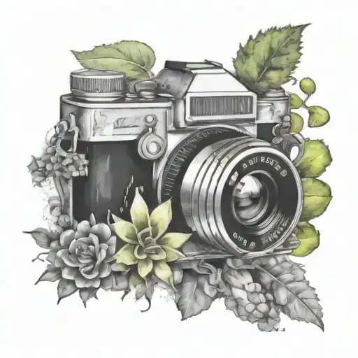 Camera Sitting In Smoke