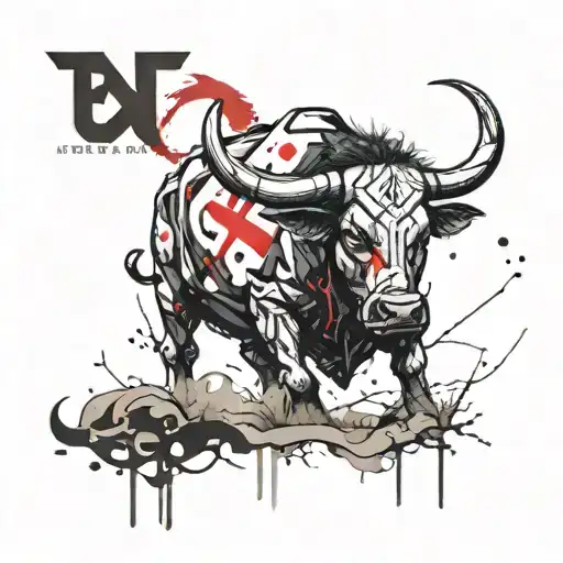 Bull With Uruz Rune