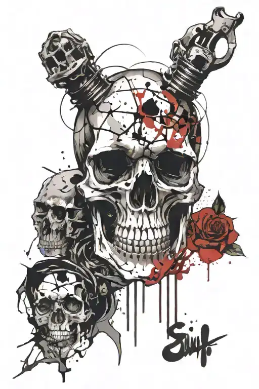 Skull Mysterious And Dark