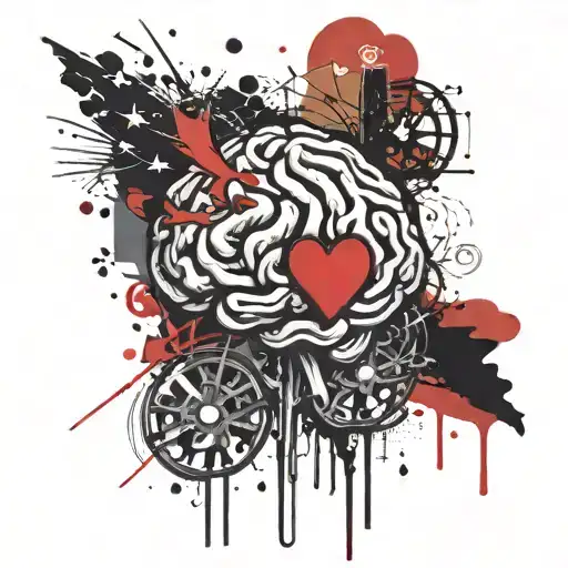 Brain And Heart With Word Balance