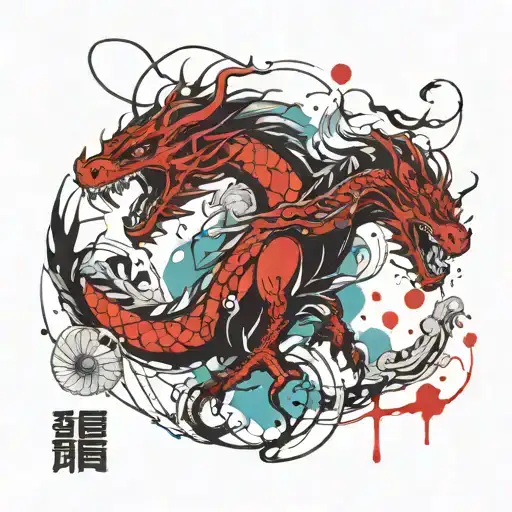 Chinese Dragon Emerging
