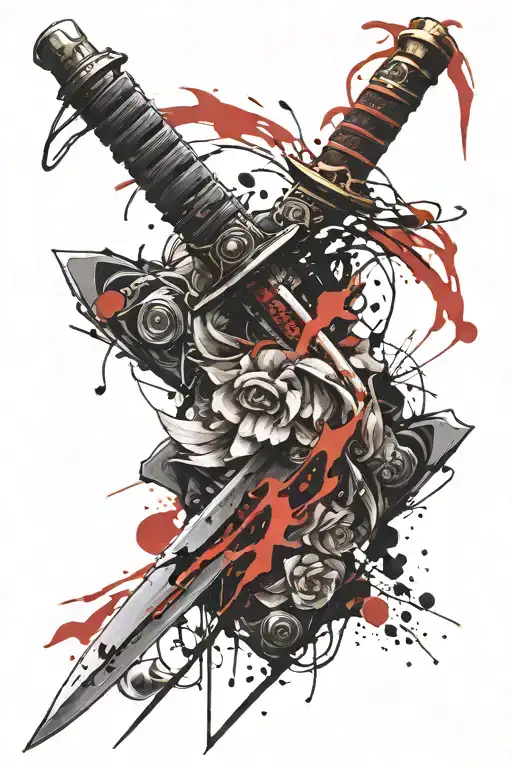 Sword Katana Surrounded