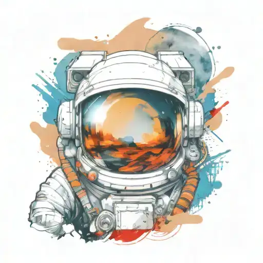 Astronaut In Space