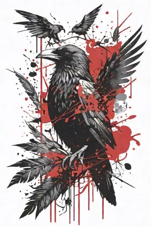 The Words Hunters Will Be Hunted Around The Raven