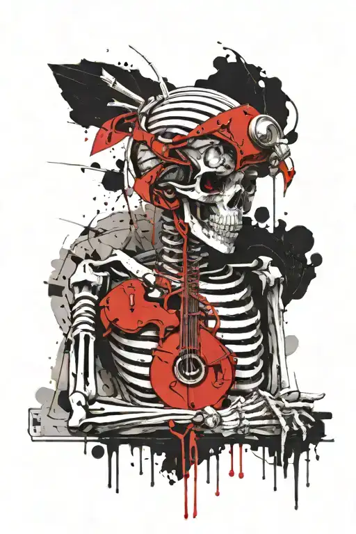 Horus Skeleton Sitting