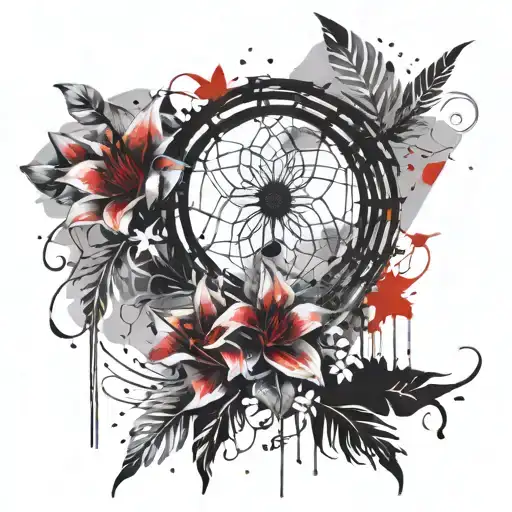 Dandelion To Dreamcatcher Lillies Wrapping