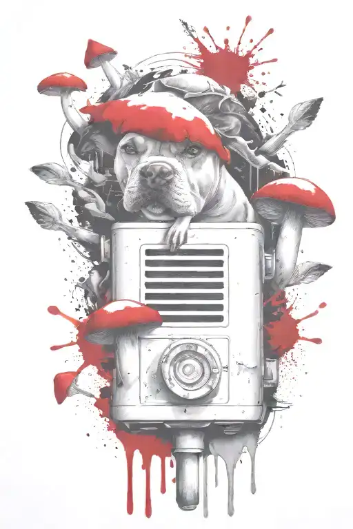 Pitbull Mushroom Coming