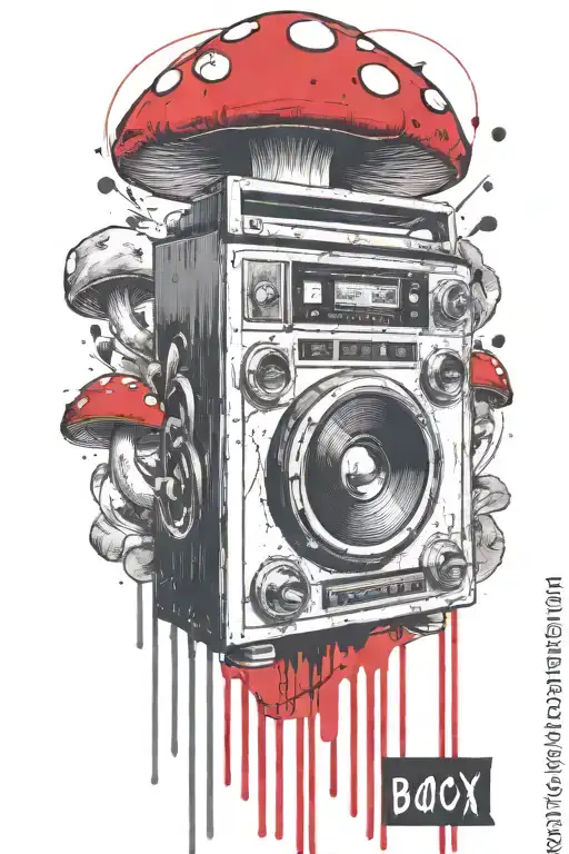 Mushroom Boom Box