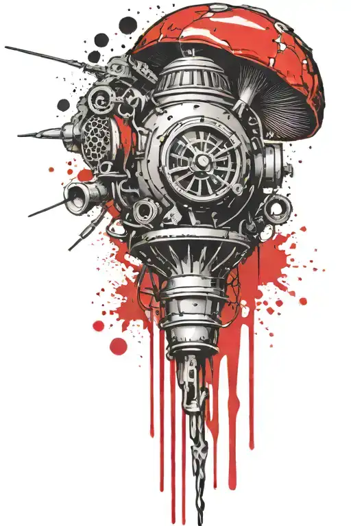 Grenade And Mushroom Time Bomb Together