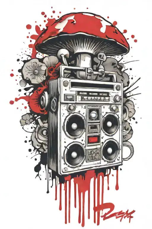Mushroom Boom Box