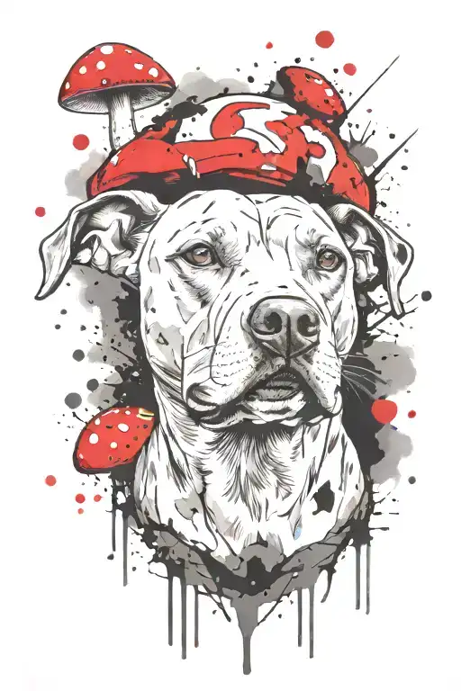 Pitbull Mushroom Coming