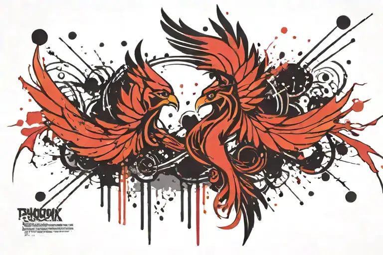 Phoenix Female Wrist Band