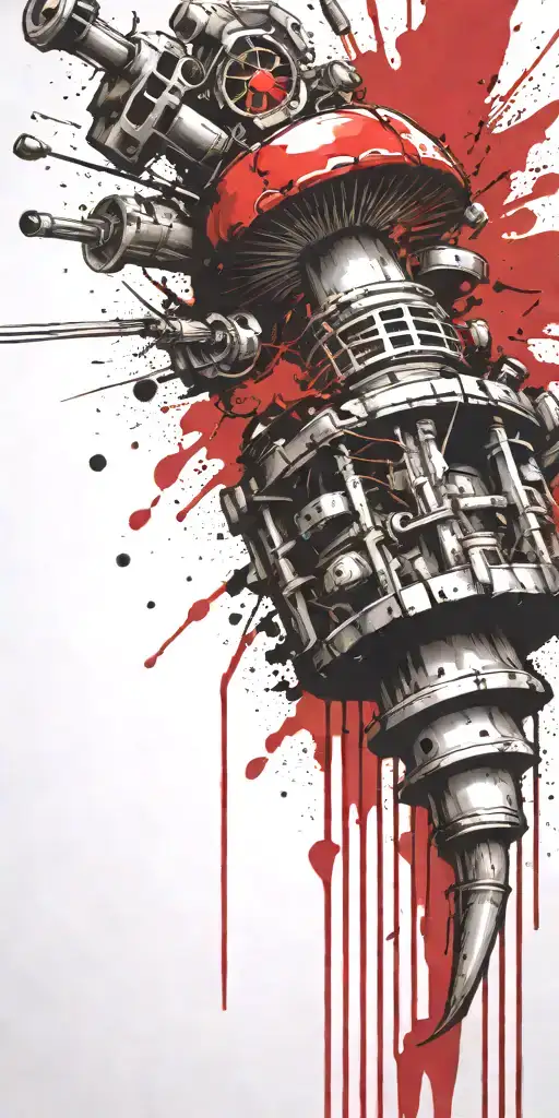 Masturbating Terrorist Shroom Grenade Exploding