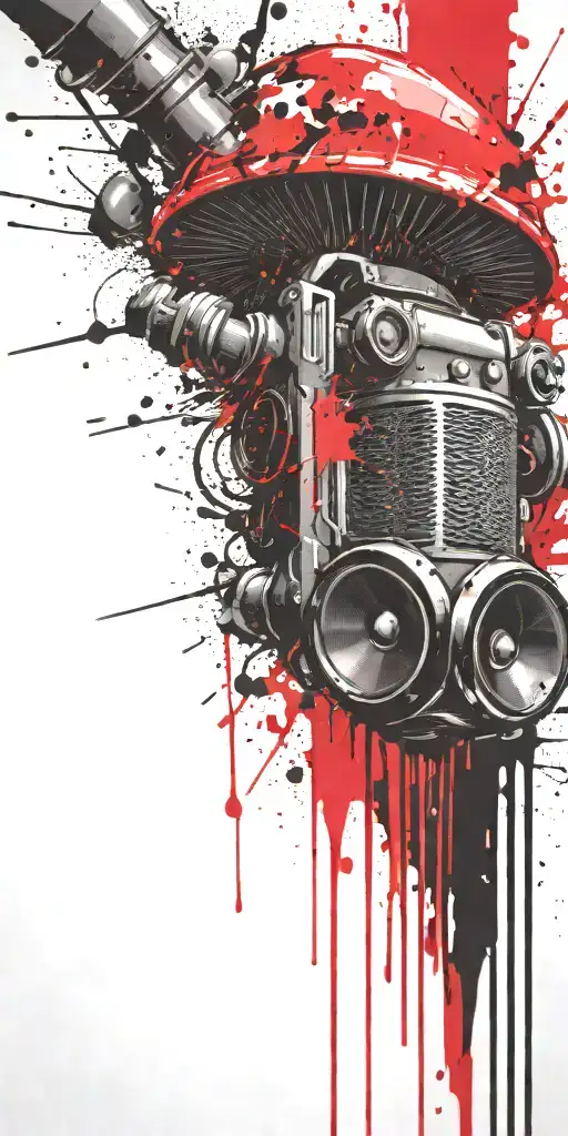 Shroom Grenade Speaker Exploding