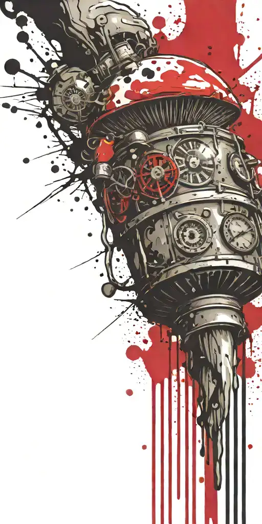 Terrost Ticking Time Bomb Mushroom Grenade