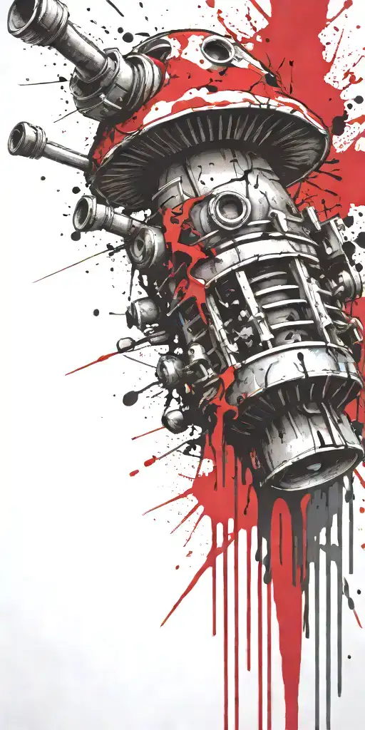 Masturbating Terrorist Shroom Grenade Exploding