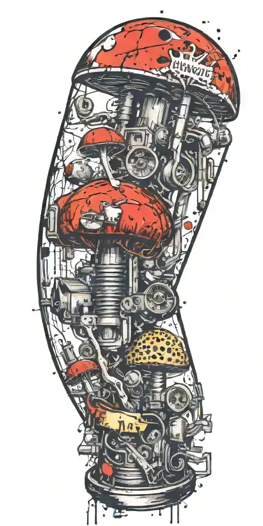 Grenade Mushroom Ticking Time Bomb