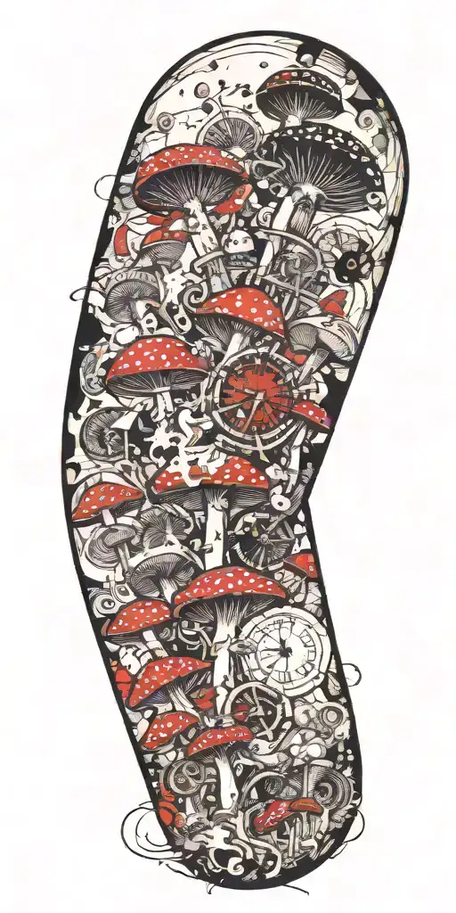 Inconspicuous Mushroom Ticking Time Bomb Explosion