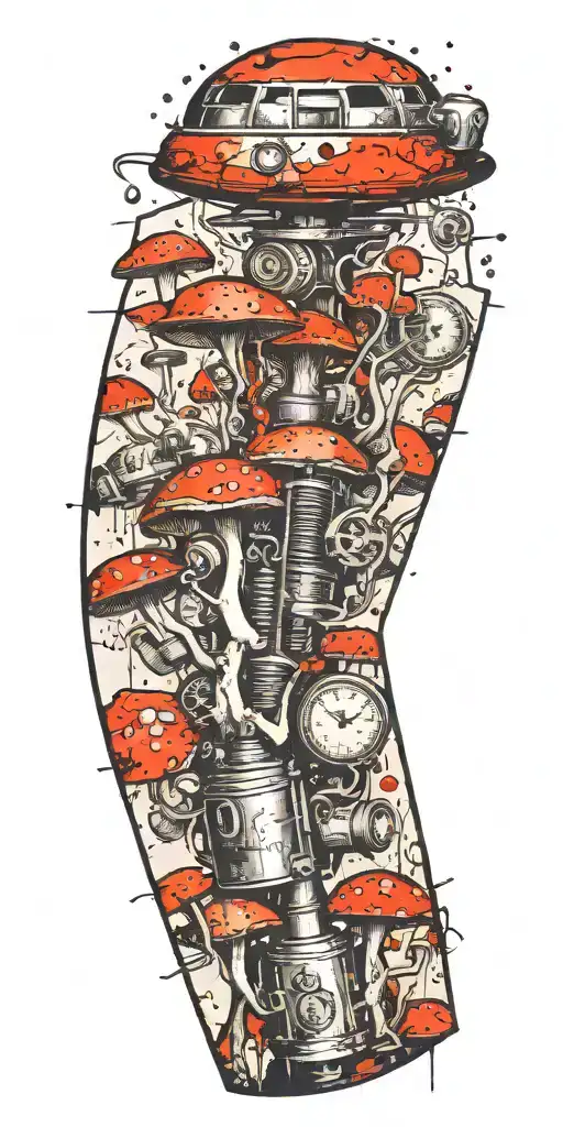 Grenade Mushroom Ticking Time Bomb