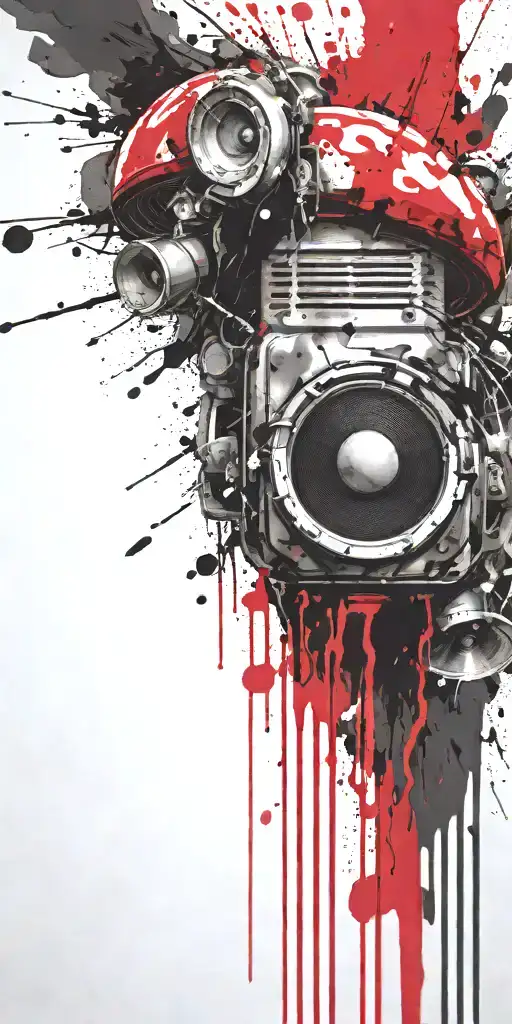 Shroom Grenade Speaker Exploding