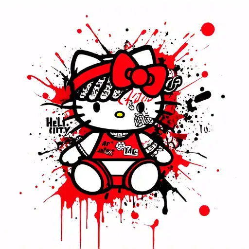 Hello Kitty Gangster Tattoos Gangster Tattoos Inspired