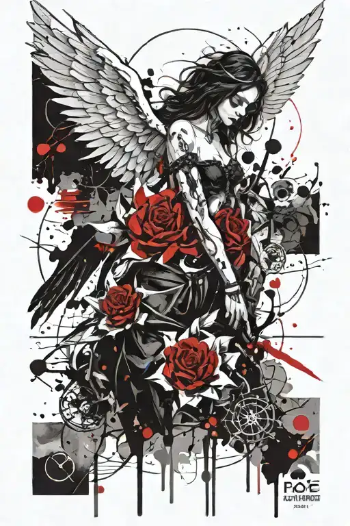 Gothic Guardian Angel