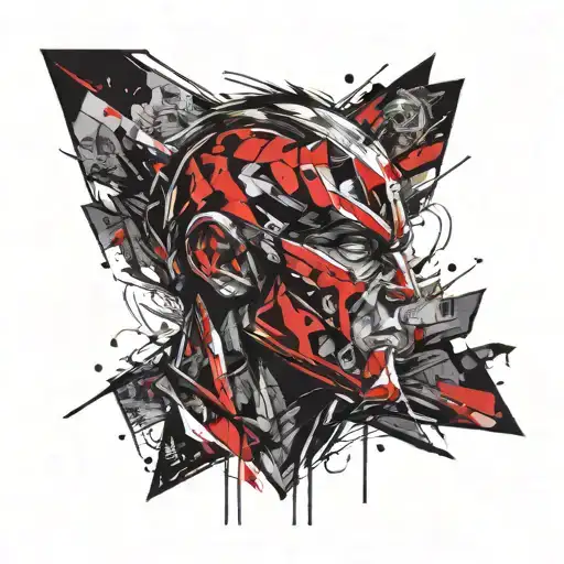 Headshot Of Superhero