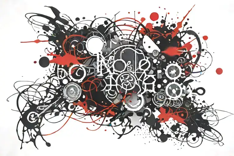 Nicole And John Tag Script Style Tattoo Design