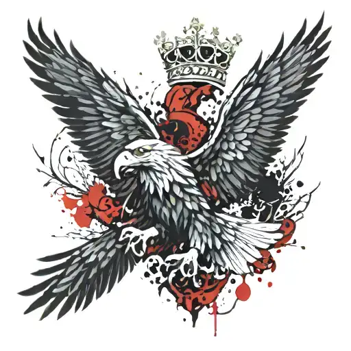 Swedish 3 Crowns In The Crowns The Albainien Eagle