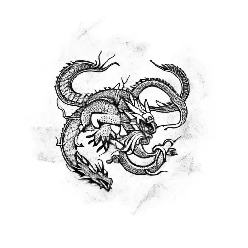 Scorpio And Dragon Combined