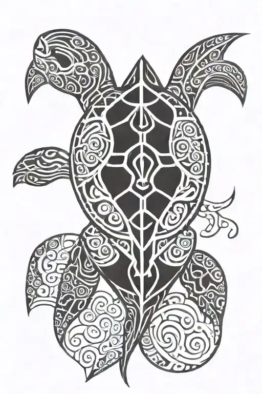 Polynesian Turtle Ocean
