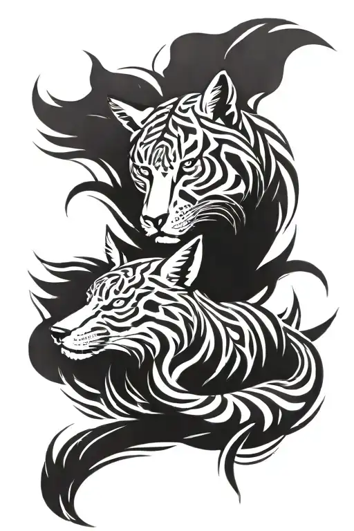 Fox And Tiger Hyprid