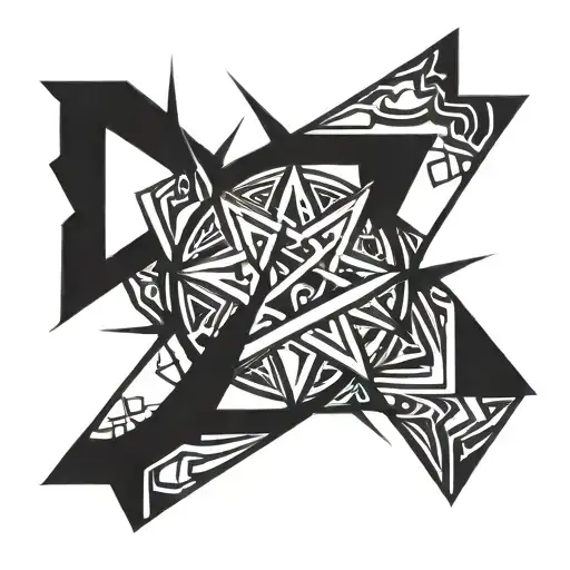 Gothic Occult Pentagrams