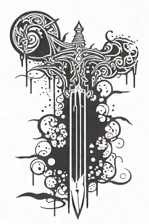 Sword Dripping With Blood