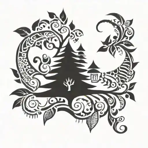 1 Tree 2 Tame 5 Leaves 9 Fruits