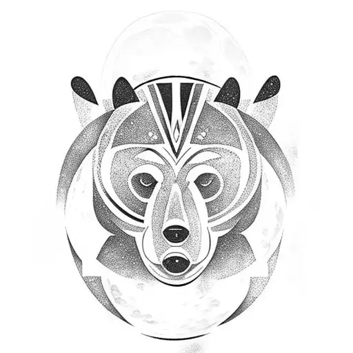 Bear Woods Moon Power