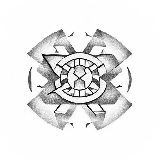 Cancer Symbol Inside A Turtle