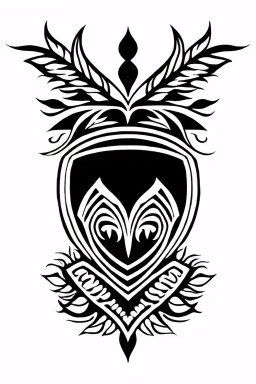 Polynesian Tattoo That Means Love And Family Crest