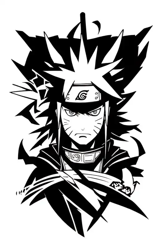Naruto Combined With Samurai Jack