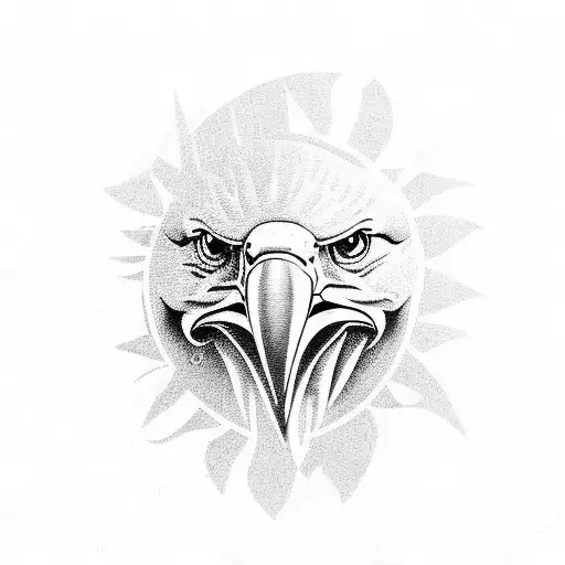 Eagle Carrying Dugong