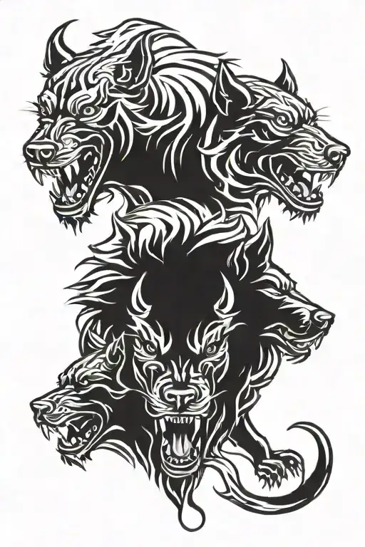 Cerberus Three Headed Dog
