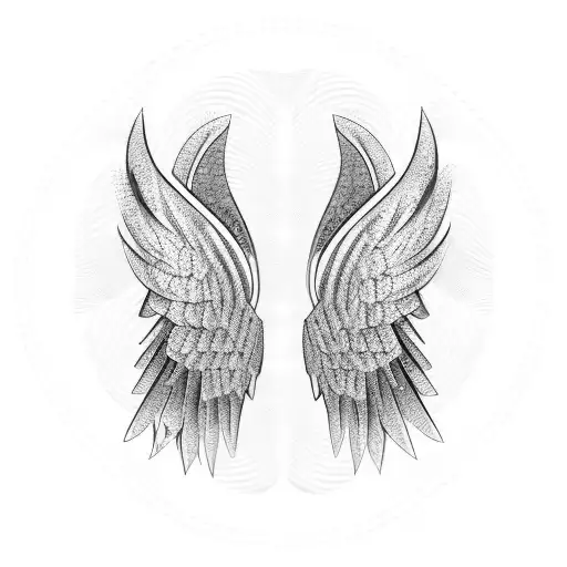 Diamonds Angel Wings And Deam Catcher