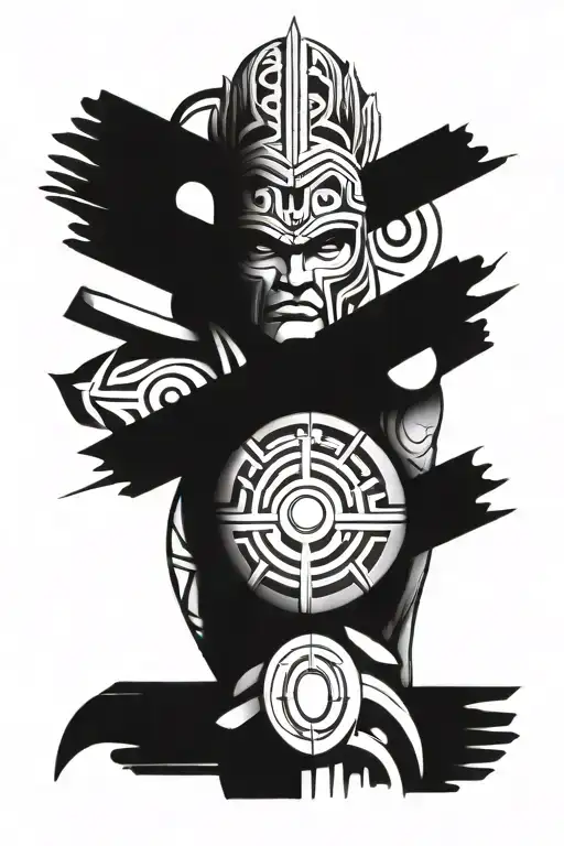 Centurion Roman Samoan Inspired Forearm